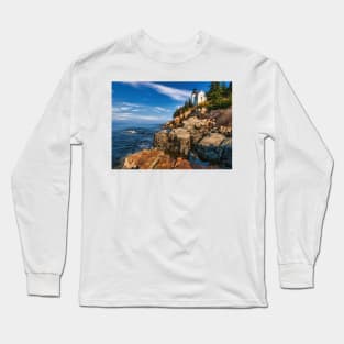 Bass Harbor Head Light Long Sleeve T-Shirt